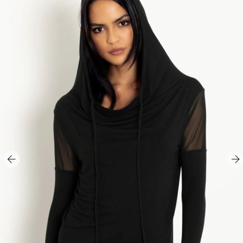 Blackmilk THE ROGUE NINJA DRAPE HOODIE - M